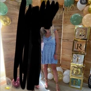 Blue flowy Sundress